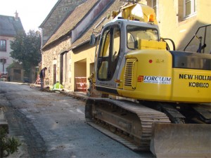 travaux AEP - rue des Mayades